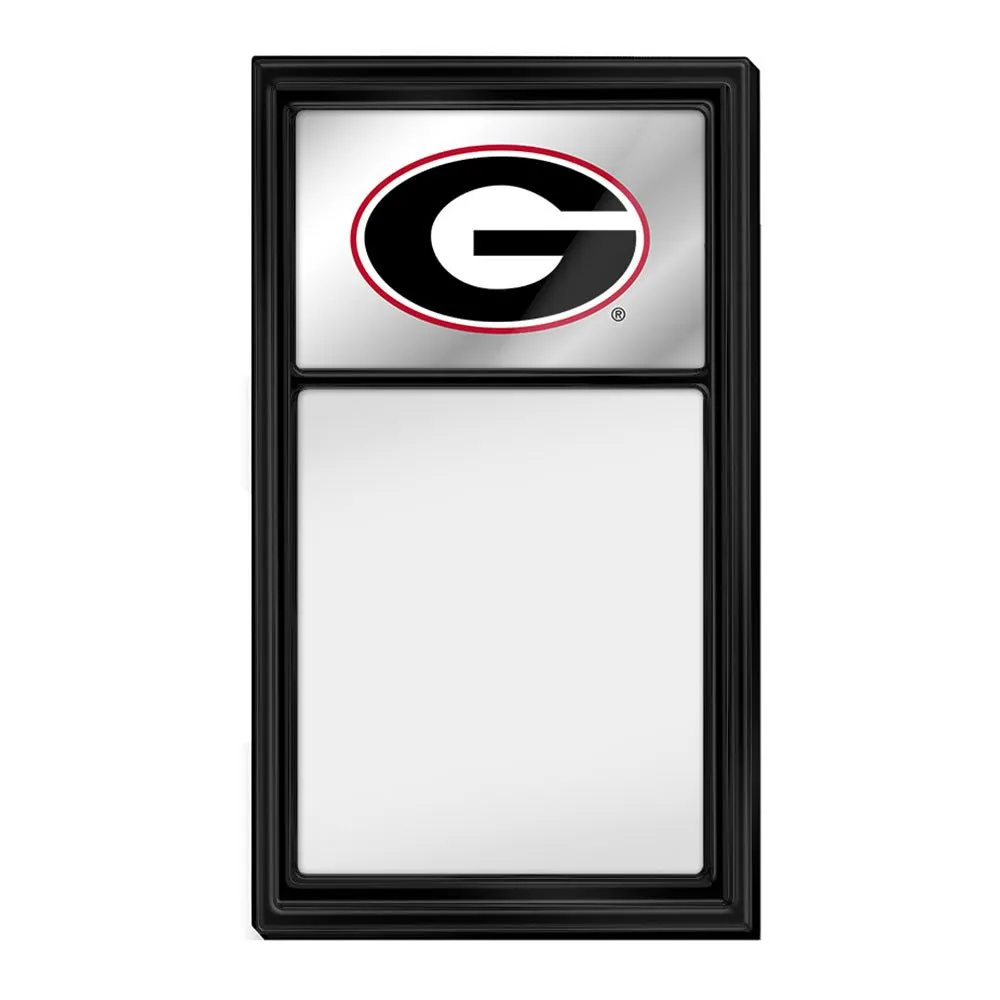 Georgia Bulldogs: Mirrored Dry Erase Note Board