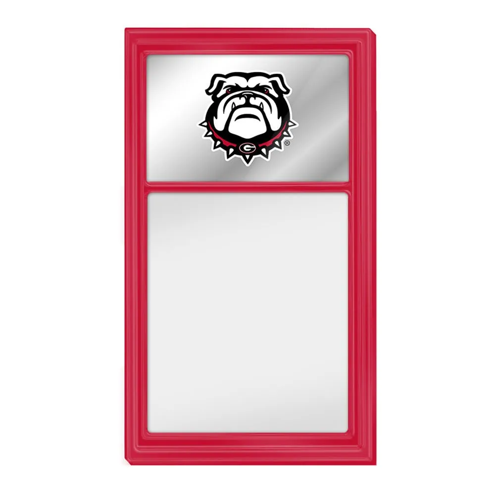 Georgia Bulldogs: Mirrored Dry Erase Note Board