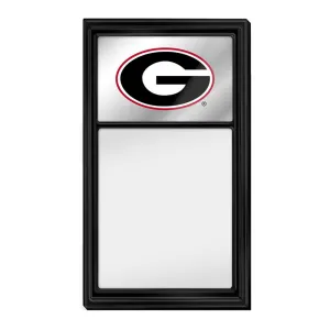 Georgia Bulldogs: Mirrored Dry Erase Note Board