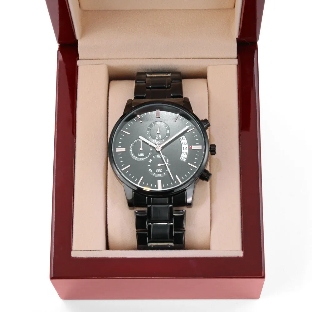 Gift For Skateboarders - Engraved Watch - Dream Too Big