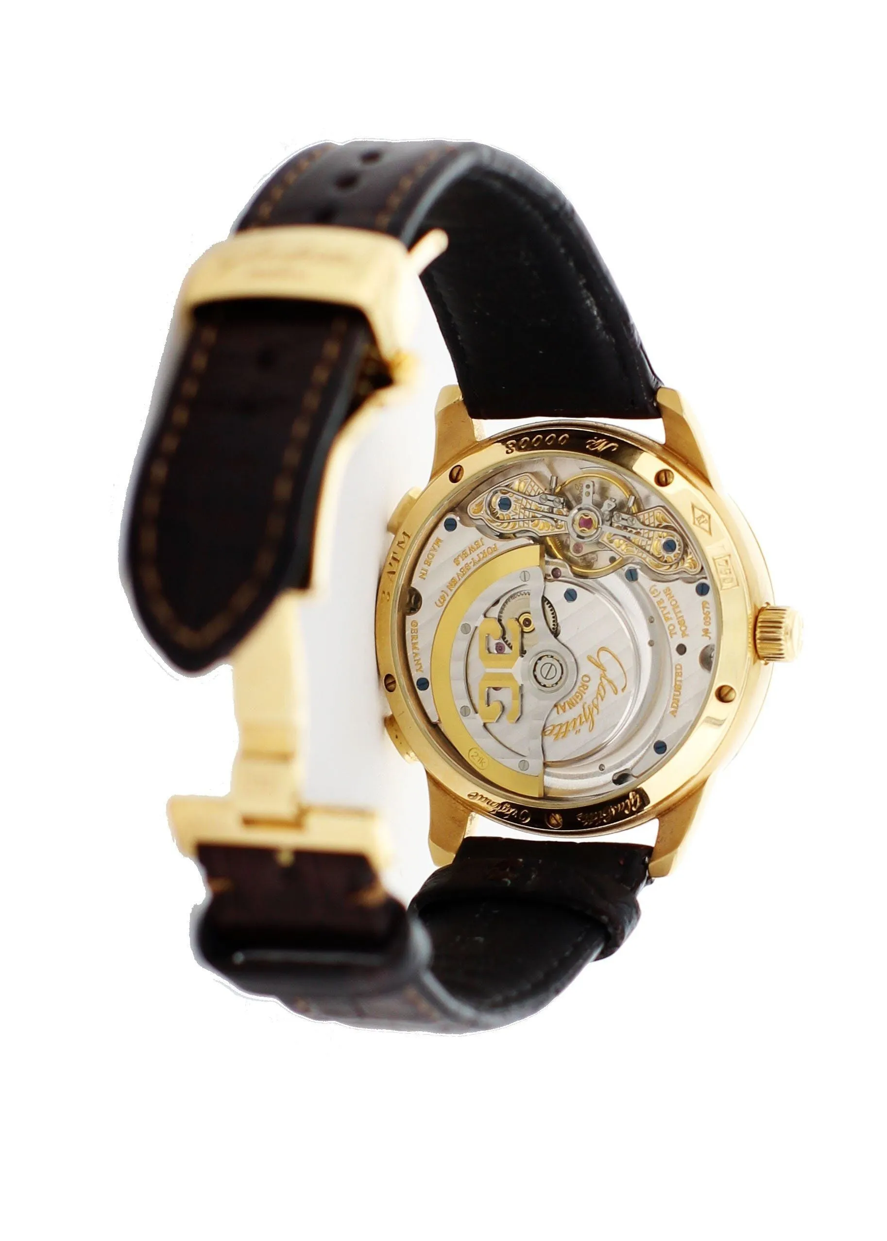Glashutte Original Panomatic Venue 90-04-01-001-04 18k Yellow Gold Box Papers.