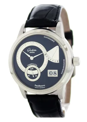 Glashutte Original PanoReserve  PanoDate 65-01-03-03-04 Platinum Box Papers.