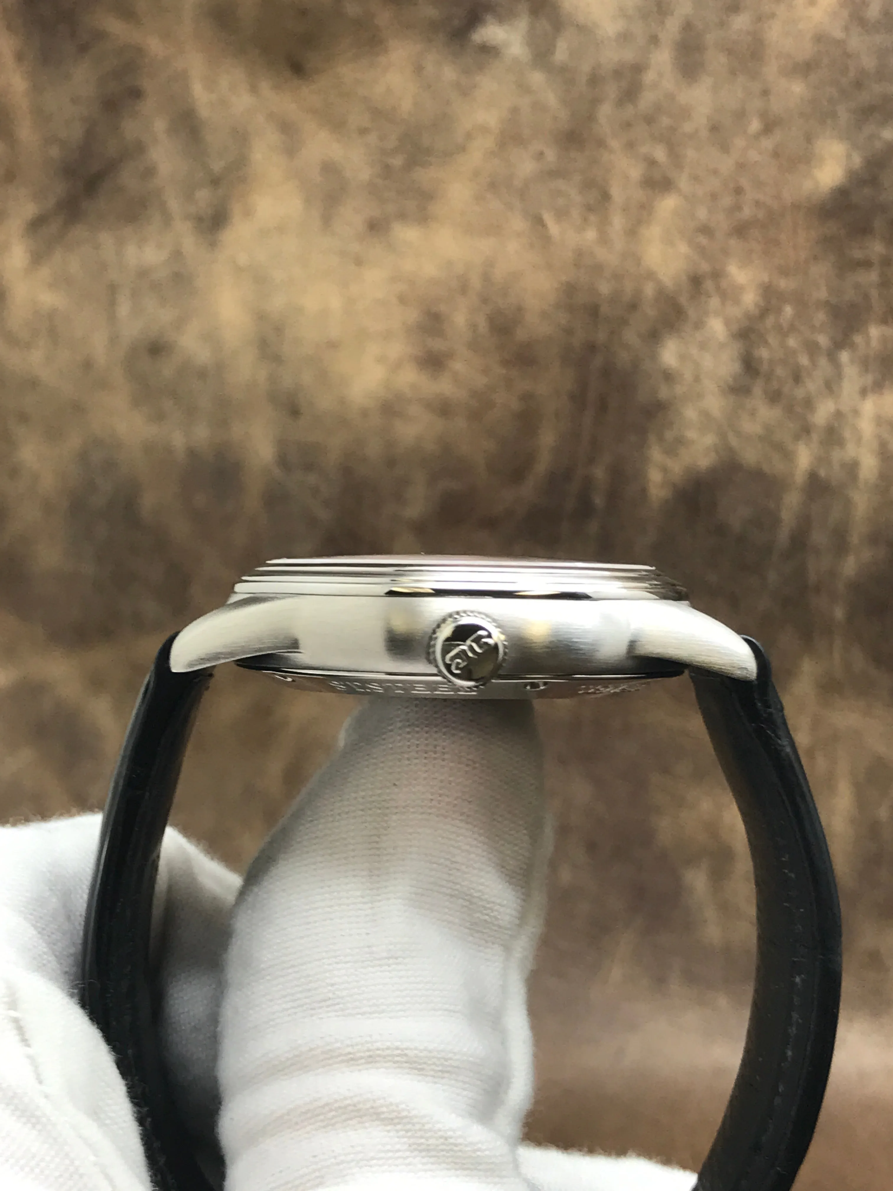 Glashutte Original Senator Panorama Date 38-42-04-22-04 Silver Dial Automatic Men's Watch