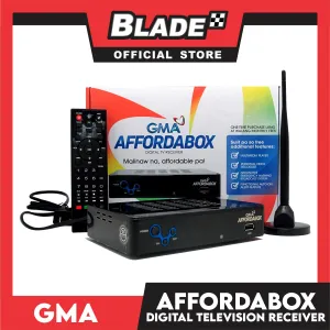 GMA Affordabox Digital TV Receiver for Digital Television Broadcast