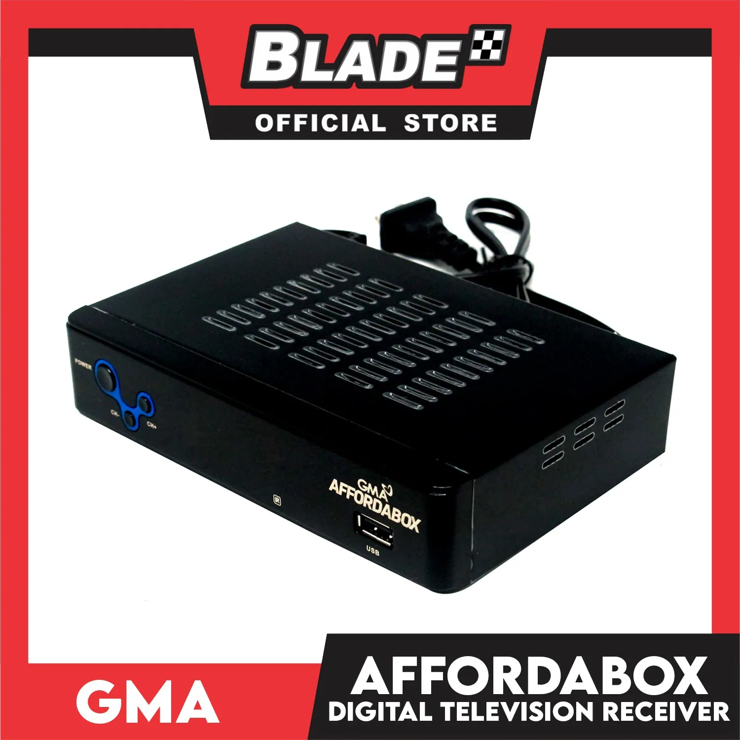 GMA Affordabox Digital TV Receiver for Digital Television Broadcast
