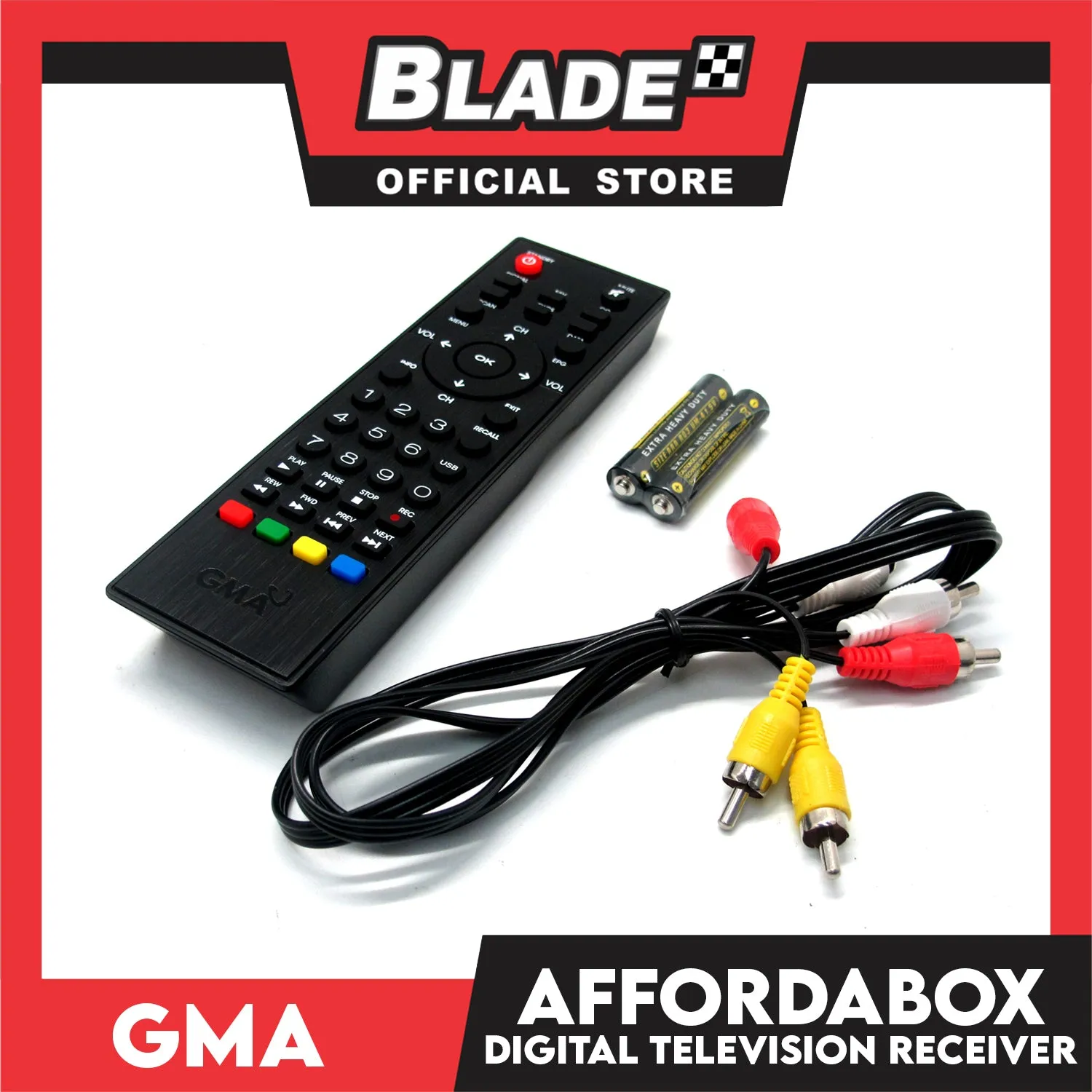 GMA Affordabox Digital TV Receiver for Digital Television Broadcast