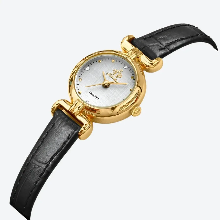 Gold Mesh Band Quartz Watches