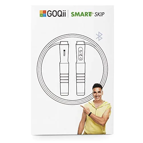 GOQii Vital 3.0 Body Temperature Tracker & GOQii Smart Skip with 3 Months Personal Coaching