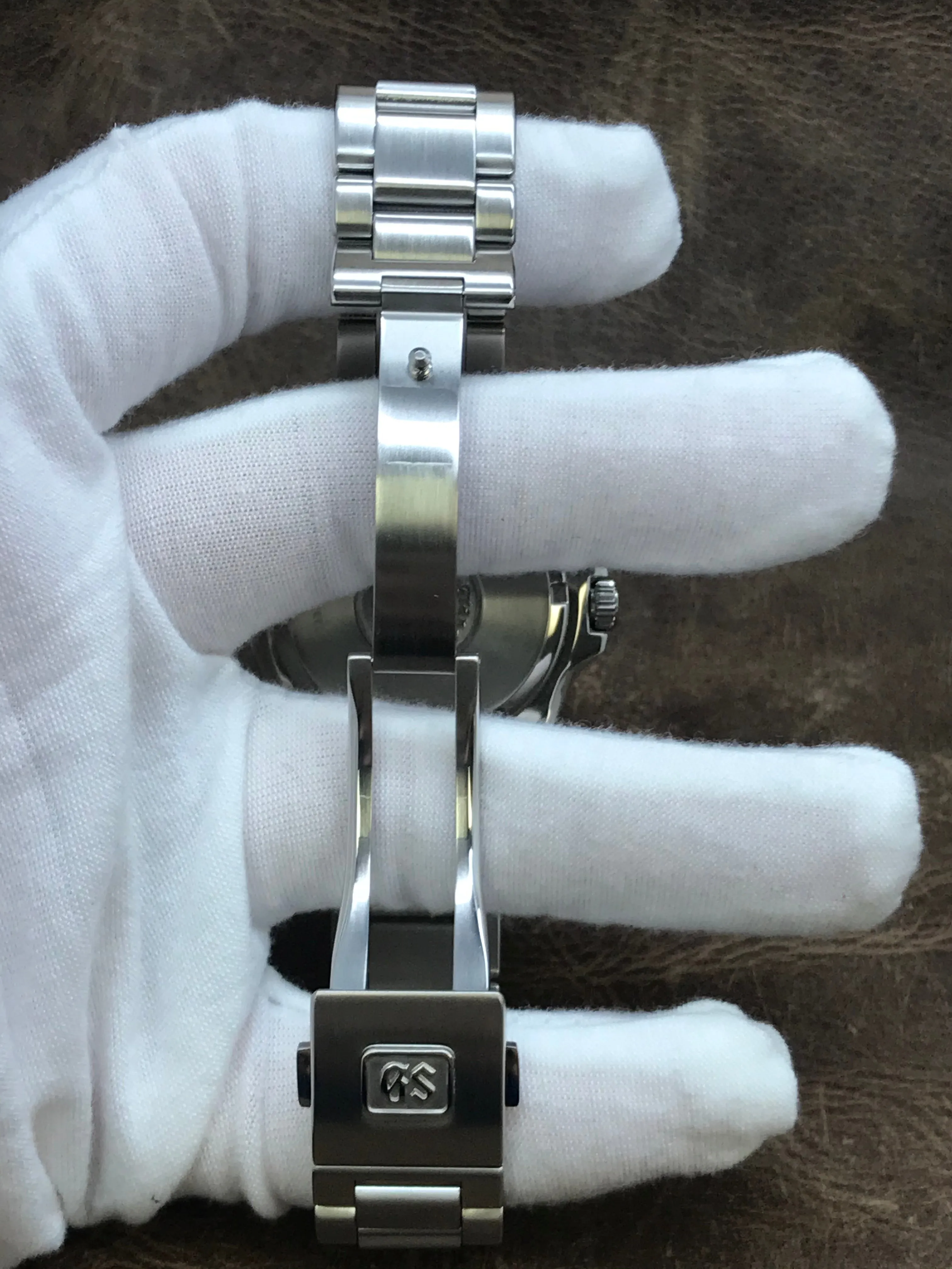 Grand Seiko GMT SBGN005 Blue Dial Quartz Men's Watch