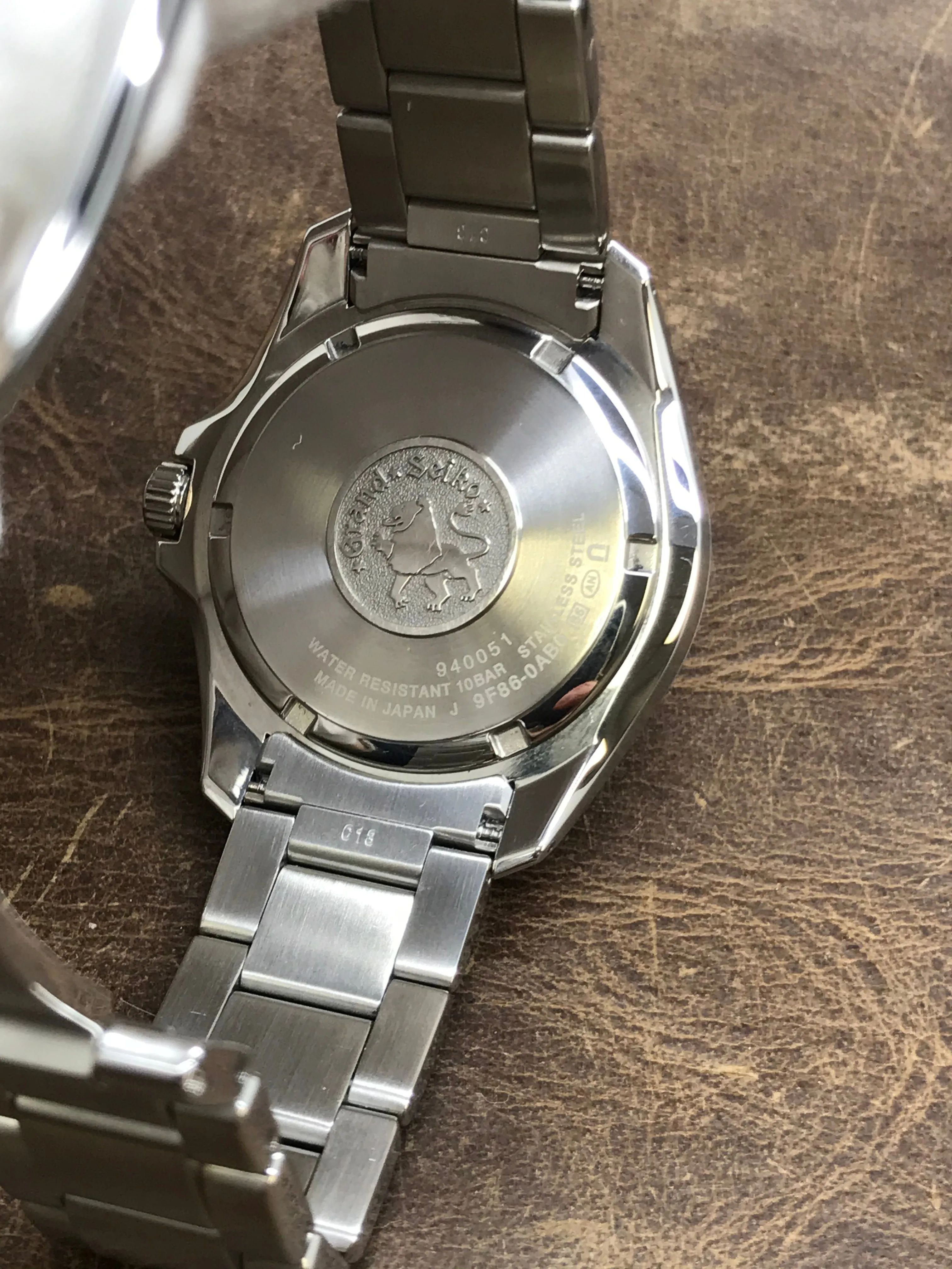 Grand Seiko GMT SBGN005 Blue Dial Quartz Men's Watch