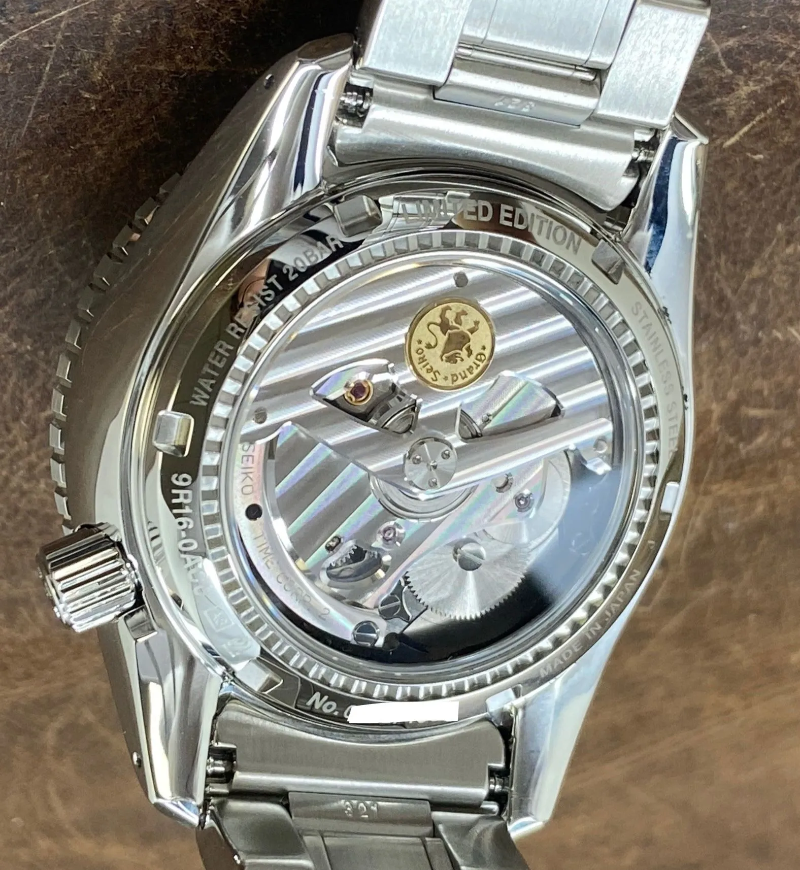 Grand Seiko Sport Collection 20th Ann. L.E 1500pcs SBGE275 Silver Dial Spring Drive Men's Watch