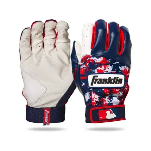 Guanteletas Beisbol Franklin Digitek Camu Marino Rojo INFANTIL