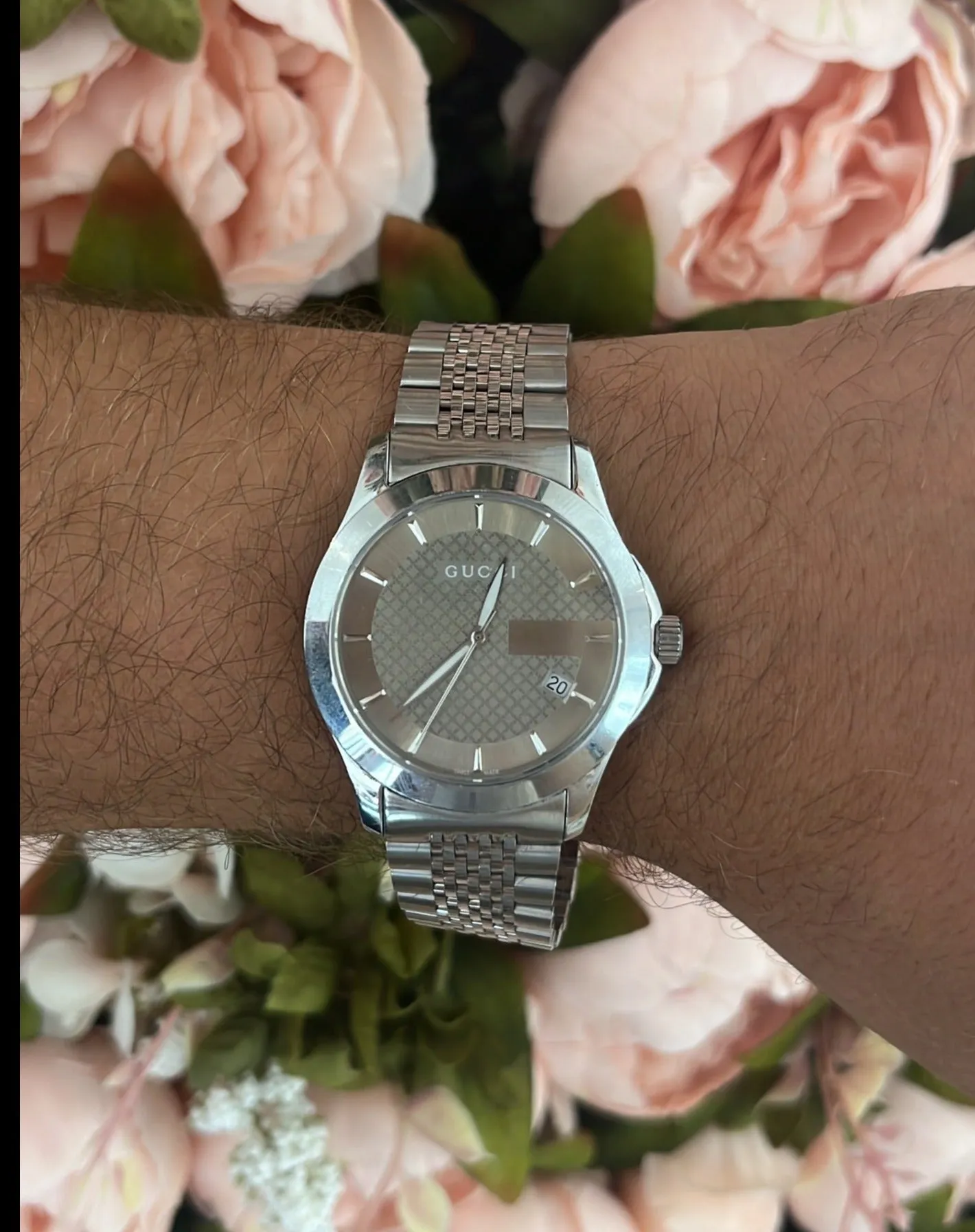Gucci G Timeless YA126501 Stainless Steel 32mm Watch