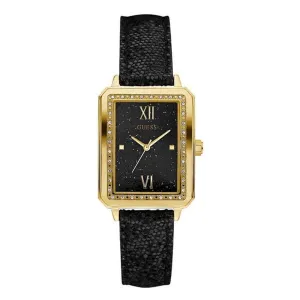 Guess Dressy Gold-Tone with Black Dial Women's Watch U0841L1