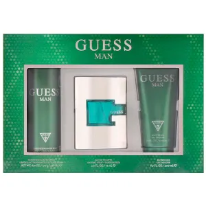 Guess Man by Guess for Men 2.5 oz EDT 3 PC Gift Set