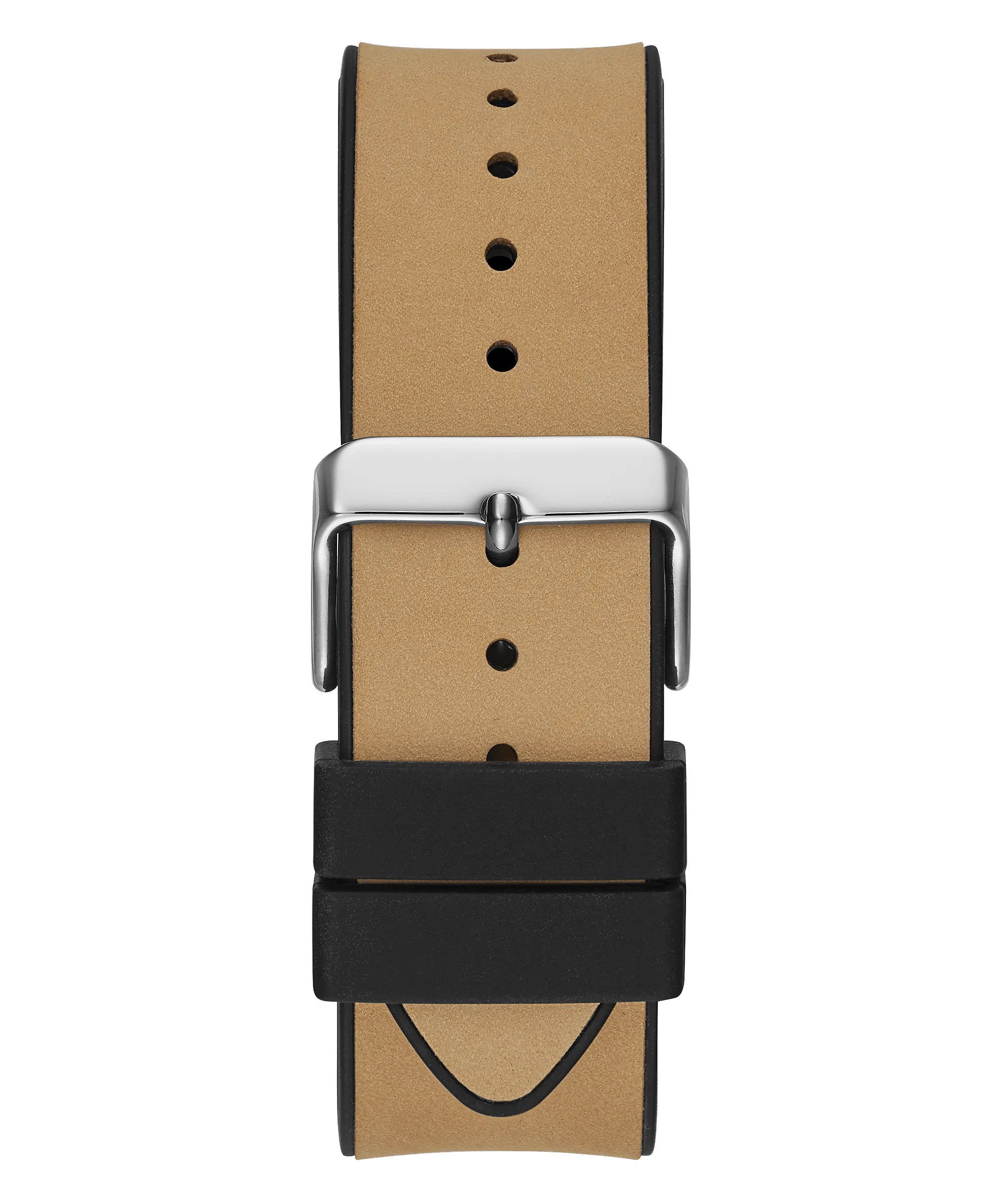 Guess Phoenix Beige Leather Strap Men's Watch GW0202G3