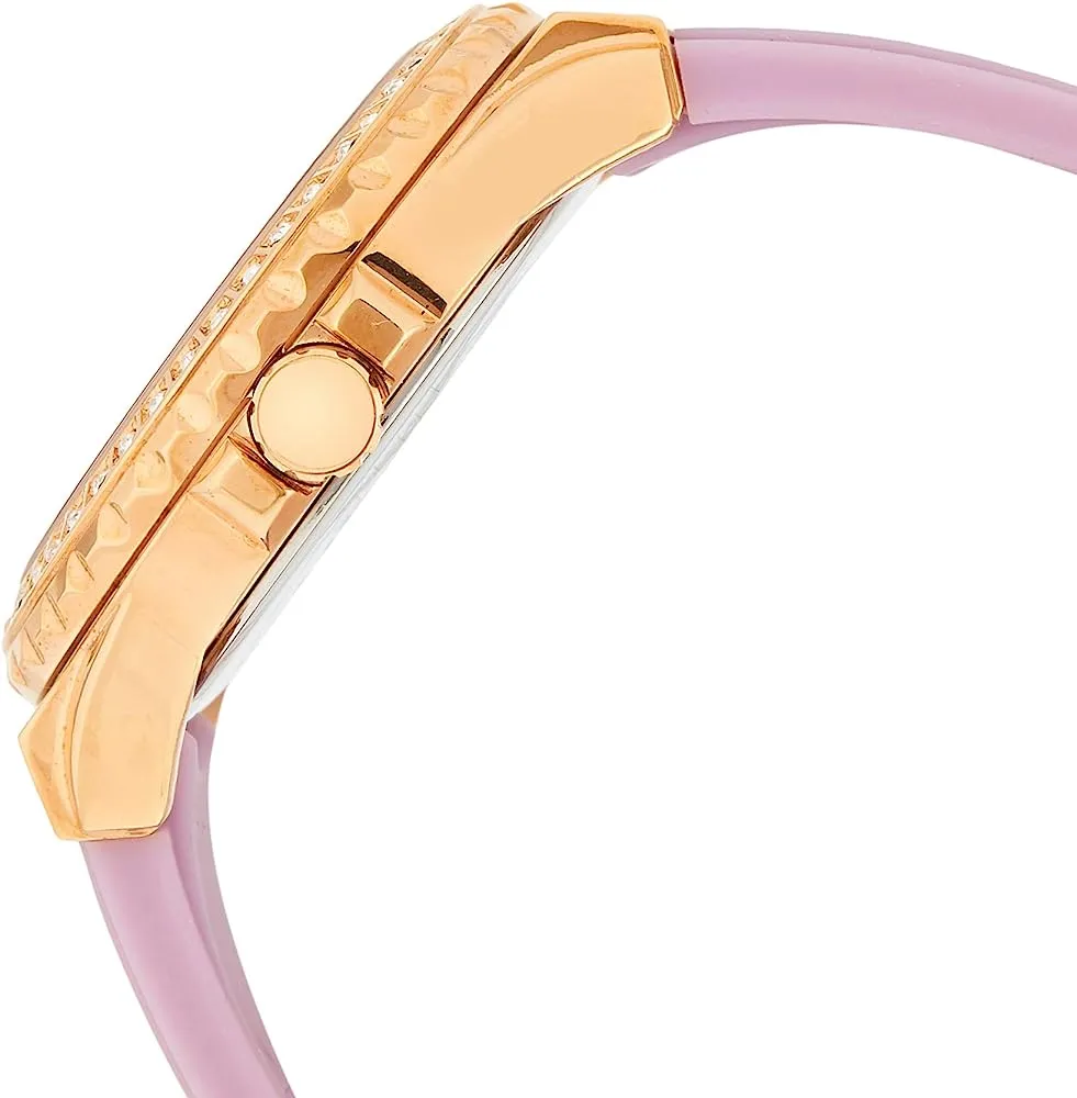 Guess Starlight Purple Silicon Strap Women's Watch W0846L6