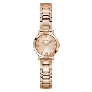 Guess Women's Watch Rose Gold Tone Case Quartz