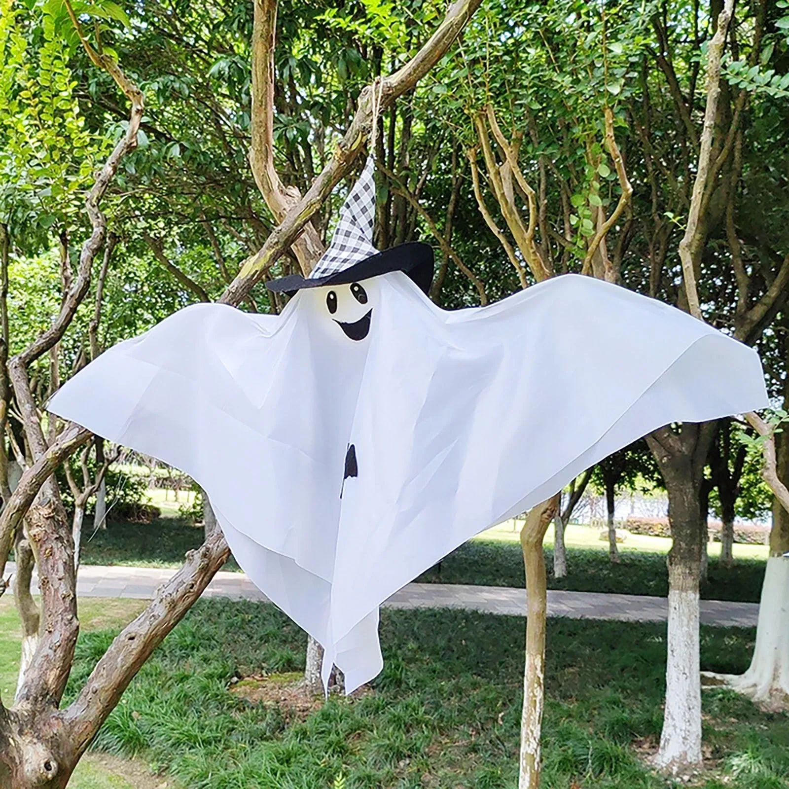 Halloween Fabric Ghost - Halloween Hanging Spooky Ghost Props For Indoor And Outdoor Decorations decoración hogar 2023