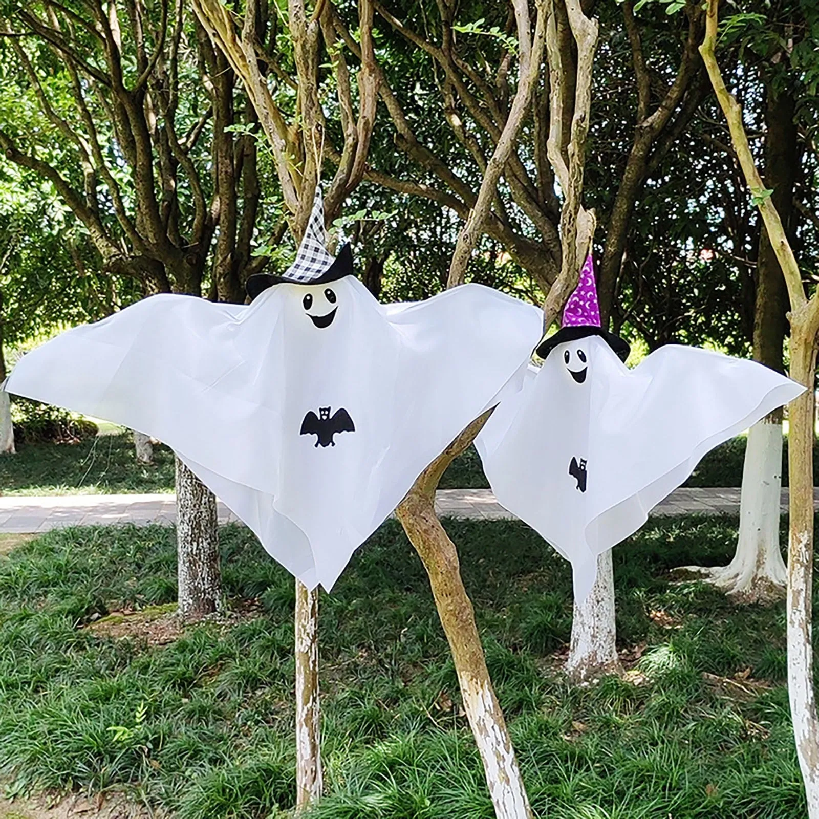 Halloween Fabric Ghost - Halloween Hanging Spooky Ghost Props For Indoor And Outdoor Decorations decoración hogar 2023
