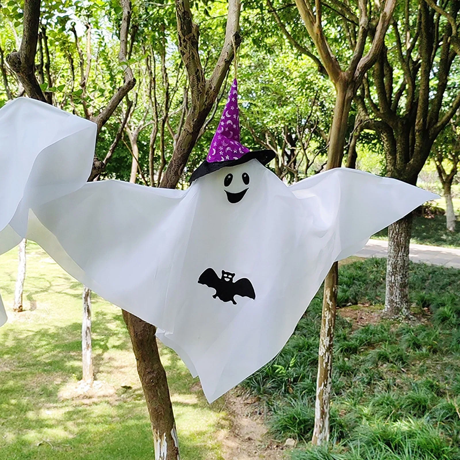 Halloween Fabric Ghost - Halloween Hanging Spooky Ghost Props For Indoor And Outdoor Decorations decoración hogar 2023