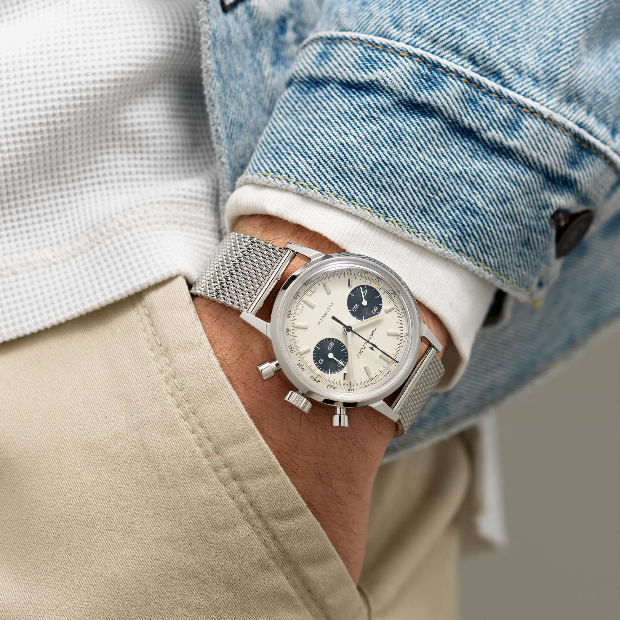 Hamilton American Classic Intra-Matic Chronograph H Men's Watch H38429110