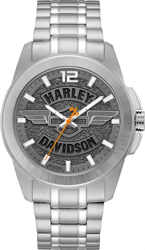 Harley Davidson Medallion Men's Watch 76A157
