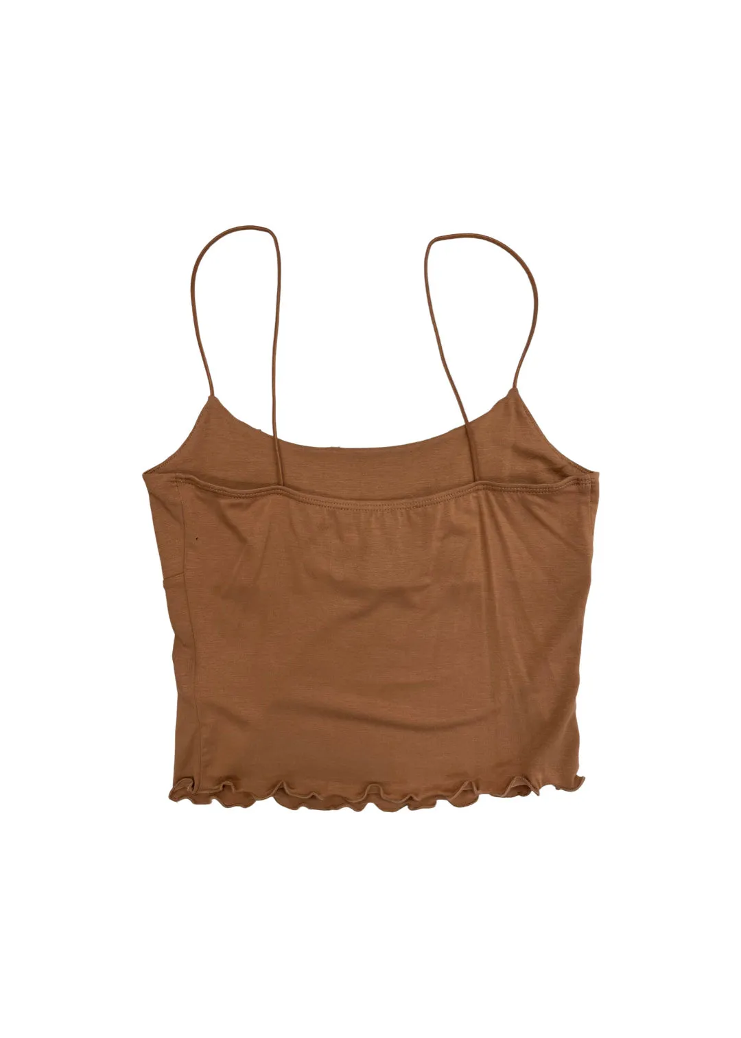 Hazel Bubble Cami Top - Beige