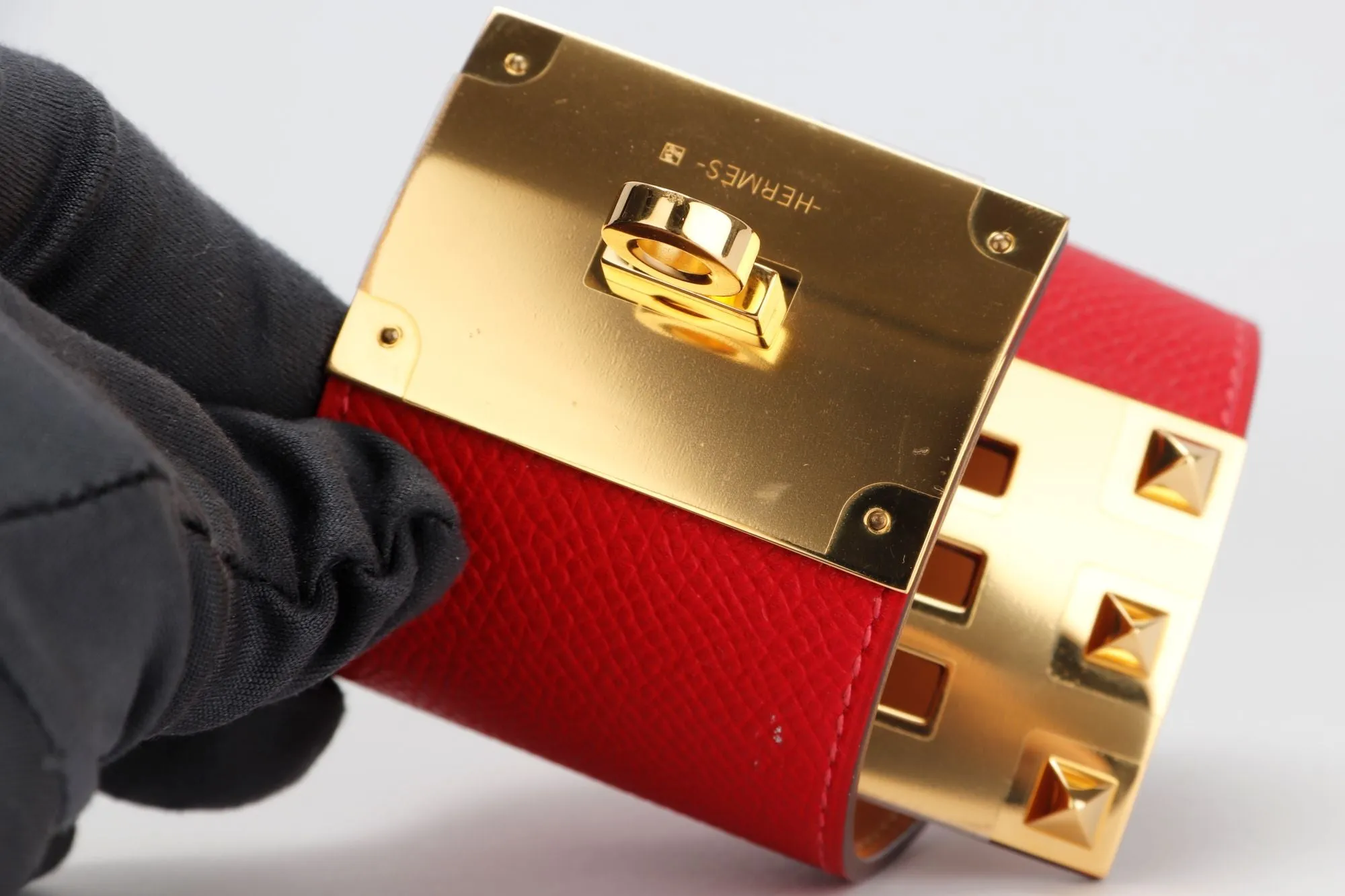 Hermes Kelly Extreme Rouge Casaque Color, Epsom Leather, Gold Hardware