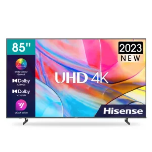 Hisense 85" A7K 4K UHD Smart TV with HDR & Dolby Vision