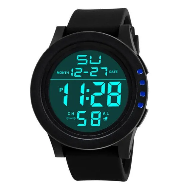 HONHX Men Sports Watches Men Outdoor LED Digital Watch Light Mutifunction Wristwatches For Men Reloj Hombre Montre Homme #63