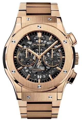 Hublot - Classic Fusion 45mm Chronograph - King Gold