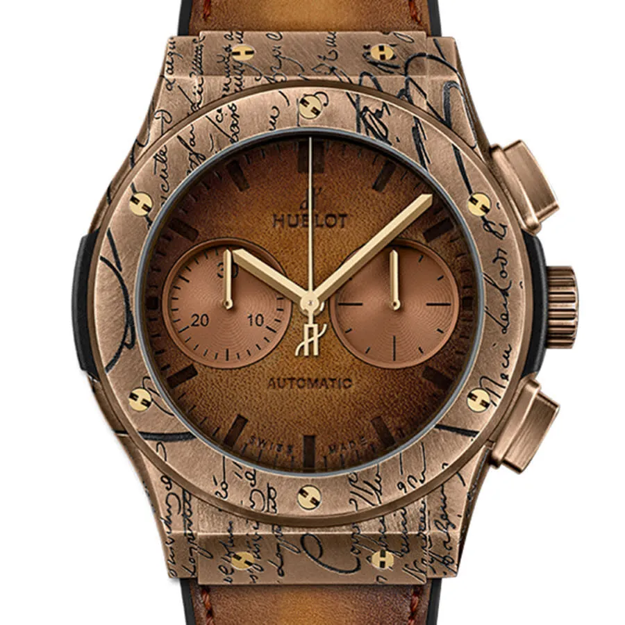 Hublot Classic Fusion Chronograph Bertuli Brown Dial Men's Watch 521.BZ.05IG.VR.BER19