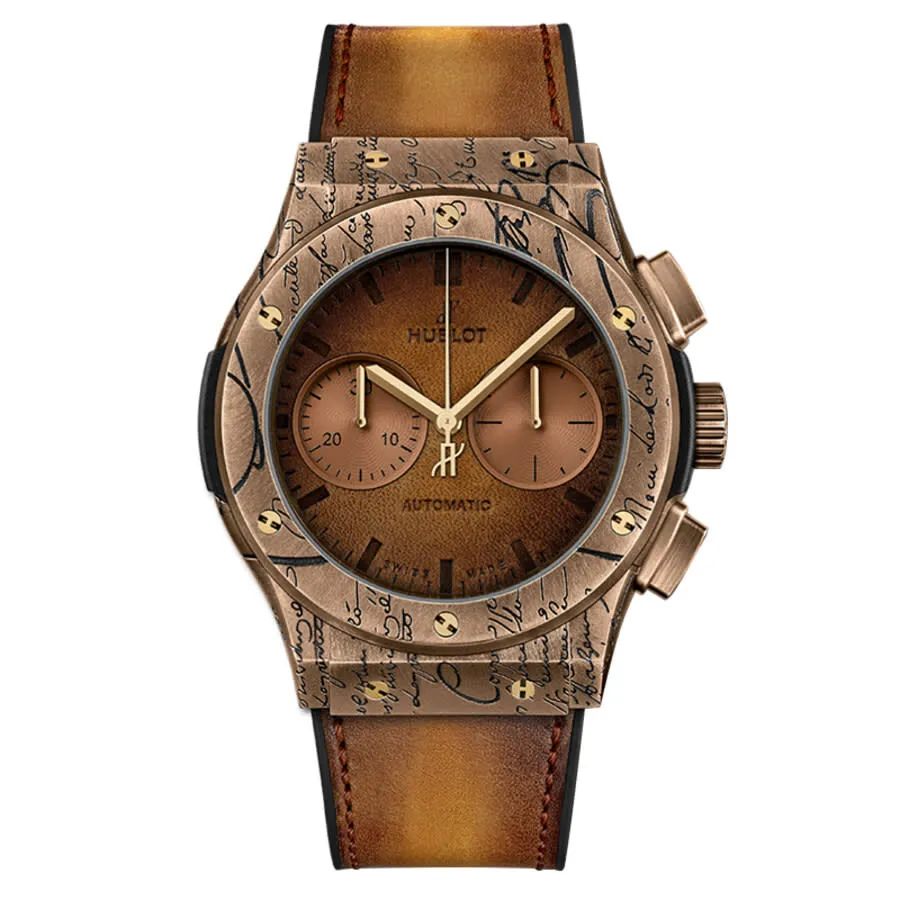 Hublot Classic Fusion Chronograph Bertuli Brown Dial Men's Watch 521.BZ.05IG.VR.BER19
