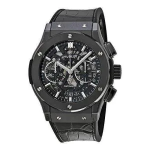 HUBLOT CLASSIC FUSION CHRONOGRAPH BLACK MAGIC  45 MM MEN WATCH 525.CM.0170.LR