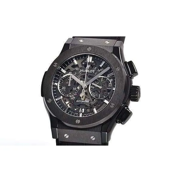 HUBLOT CLASSIC FUSION CHRONOGRAPH BLACK MAGIC  45 MM MEN WATCH 525.CM.0170.LR