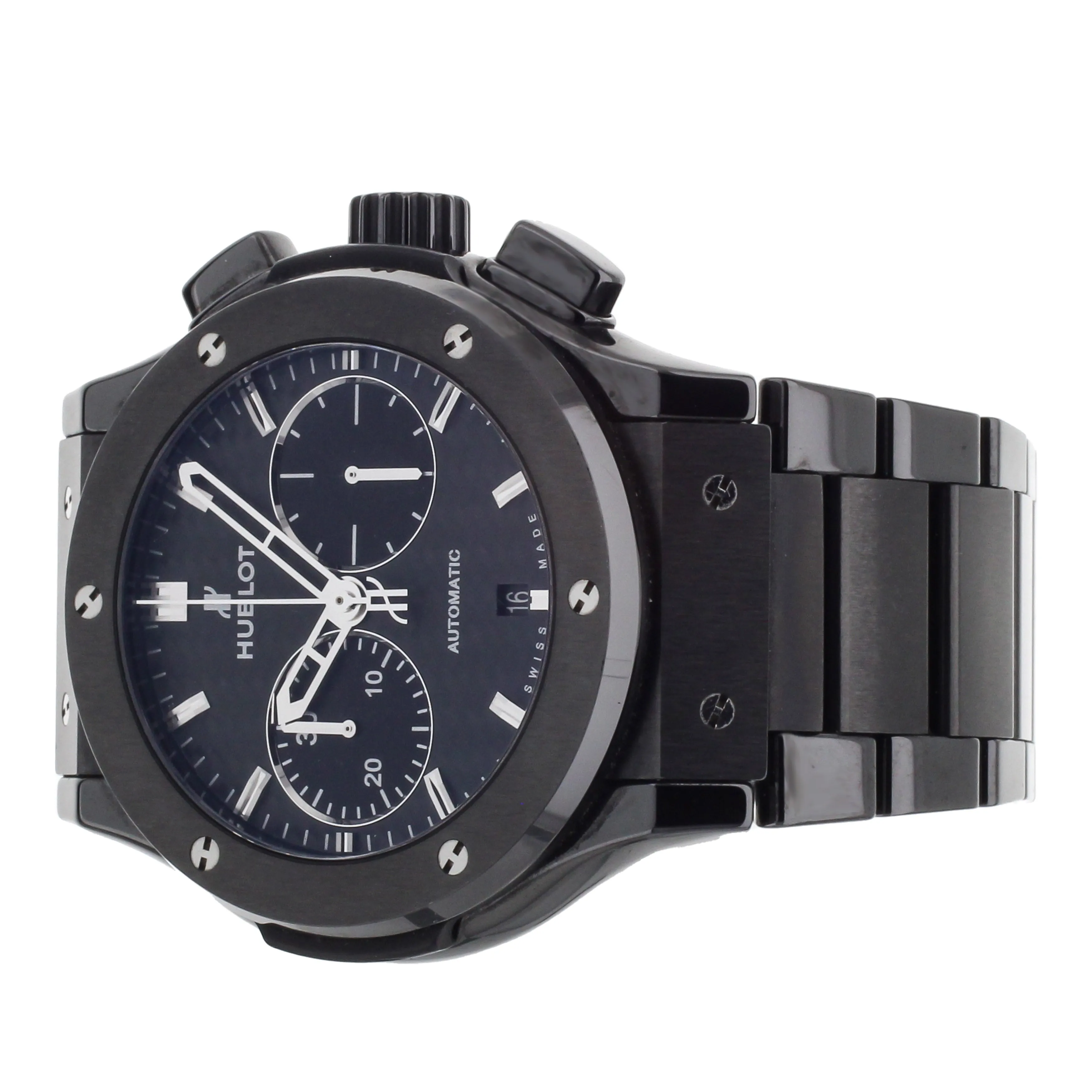 Hublot Classic Fusion Chronograph Black Magic Ceramic Dial 45mm 520.CM.1170.CM