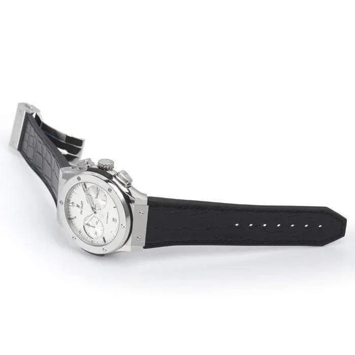 HUBLOT ClASSIC FUSION CHRONOGRAPH TITANIUM OPALIN 45 MM MEN WATCH 521.NX.2611.LR