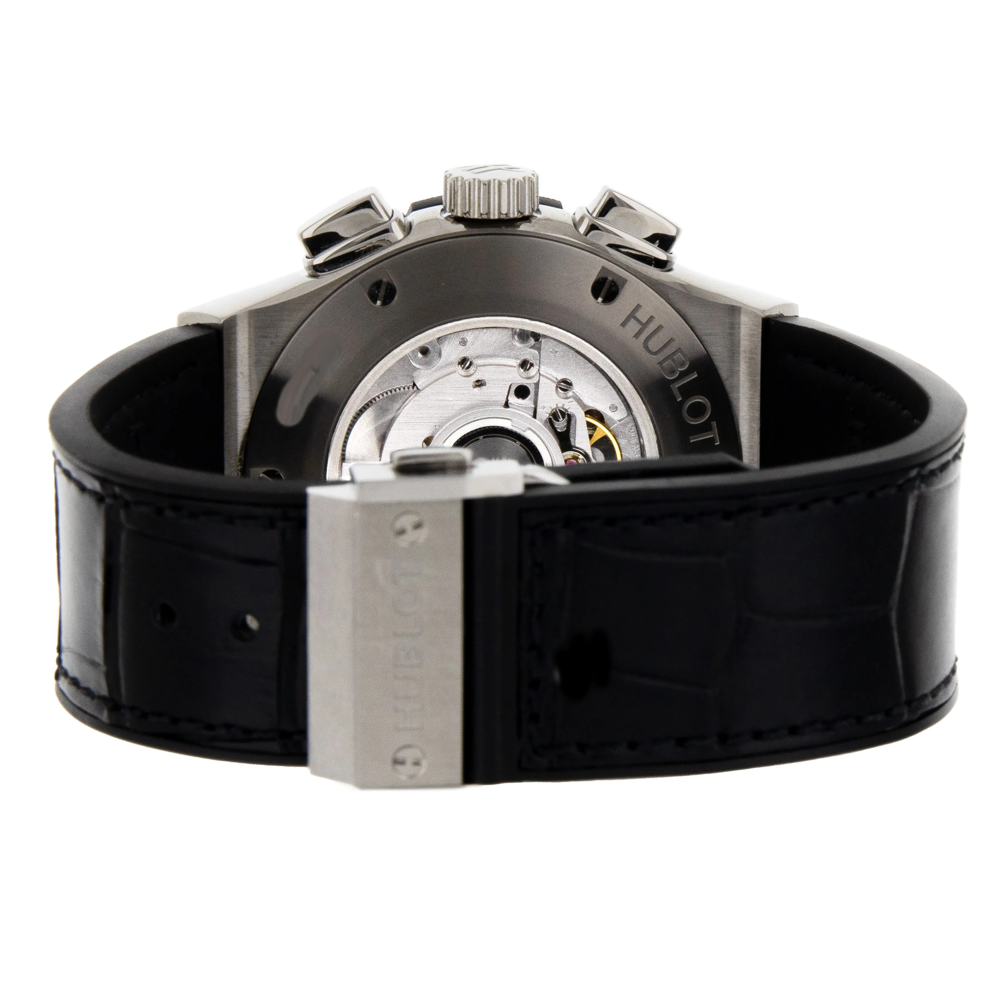 Hublot Classic Fusion Chronograph Titanium Opaline Dial 45mm 521.NX.2611.LR