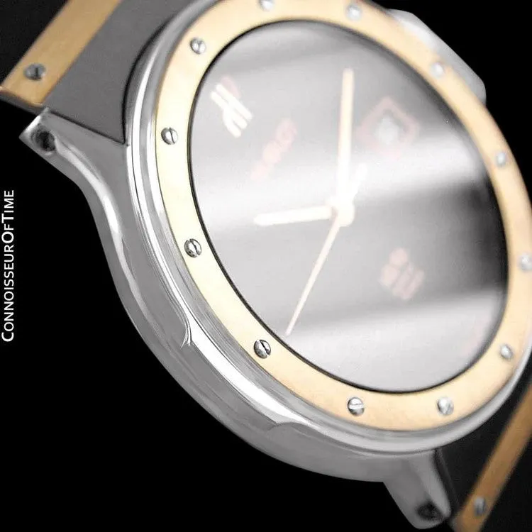 Hublot MDM Two-Tone Full Size Mens Watch - Stainless Steel & 18K Gold