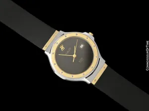 Hublot MDM Two-Tone Midsize Mens Watch - Stainless Steel & 18K Gold