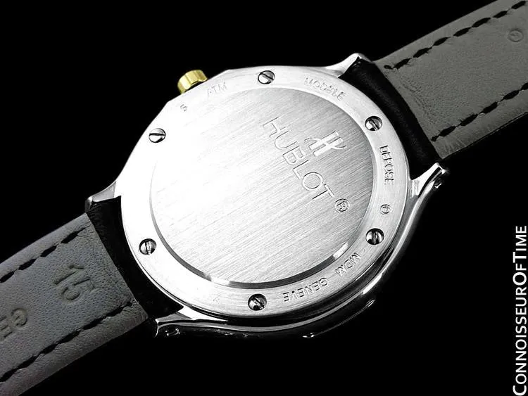Hublot MDM Two-Tone Midsize Mens Watch - Stainless Steel & 18K Gold