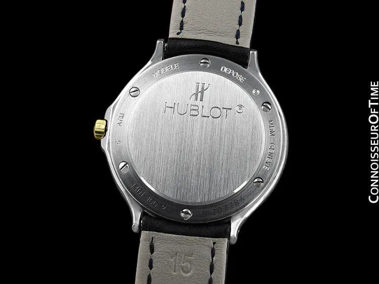 Hublot MDM Two-Tone Midsize Mens Watch - Stainless Steel & 18K Gold