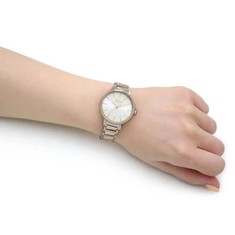 Hugo Boss 1502568 Signature 2 Tone Bracelet Quartz Women's Watch