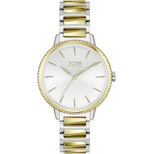 Hugo Boss 1502568 Signature 2 Tone Bracelet Quartz Women's Watch