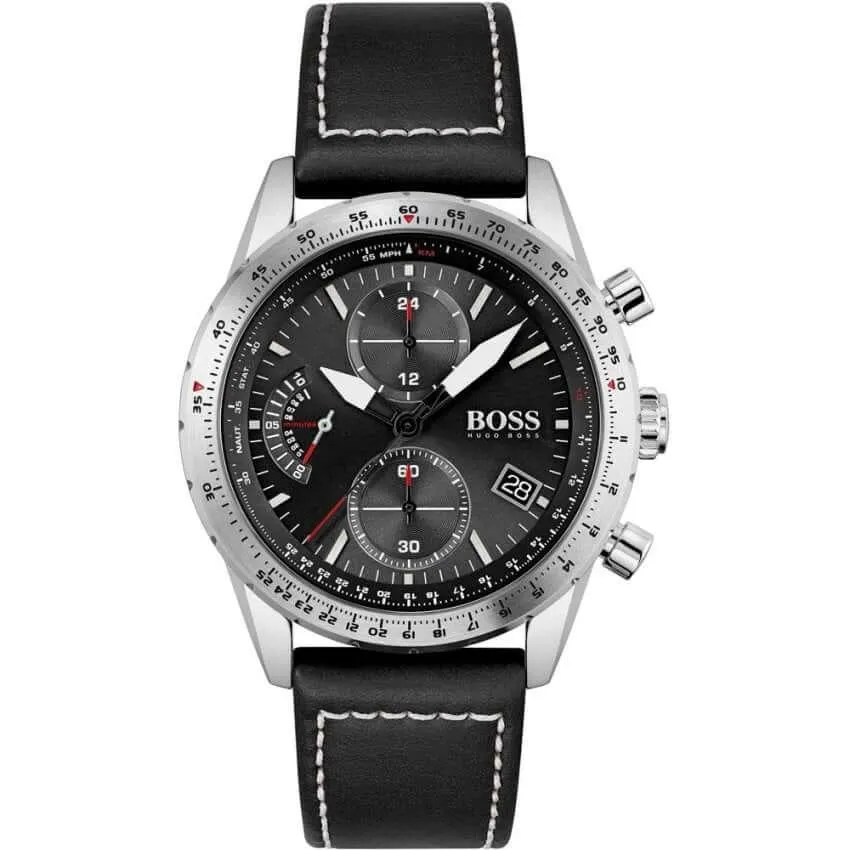 Hugo Boss 1513853 Pilot Edition Chrono Quartz Men's Watch