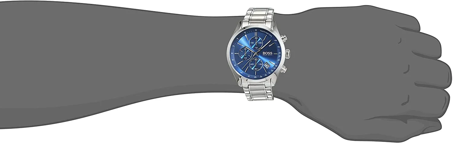 Hugo Boss Grand Prix  Mens Chronograph Classic Design 1513478
