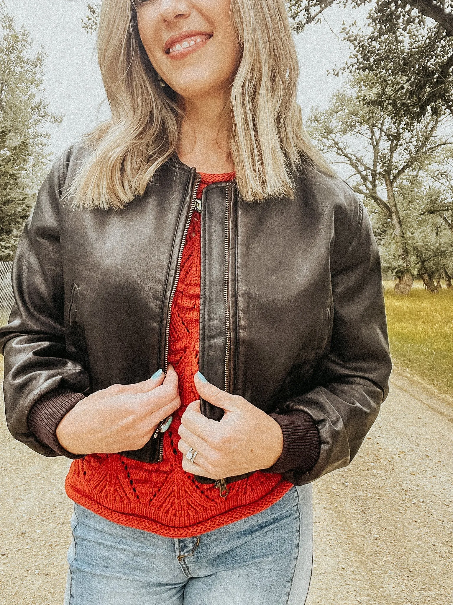 Inez Leather Jacket