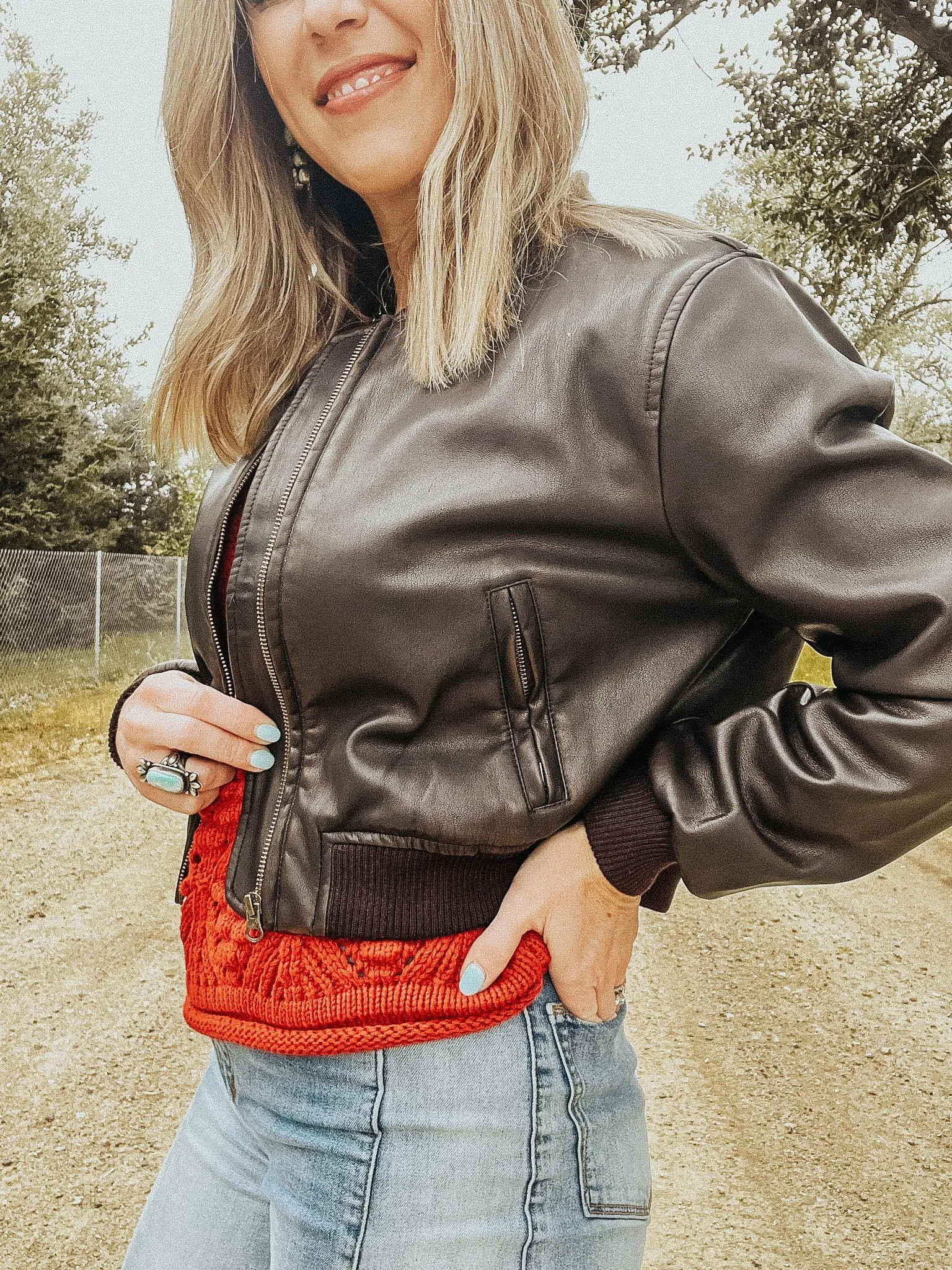 Inez Leather Jacket