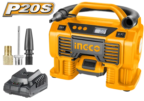 Ingco - Auto Air Compressor Lithium-Ion CACLI2002-BC